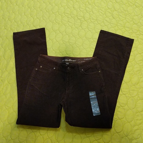 Eddie Bauer slightly curvy bootcut chord trouser 8 - Picture 5 of 8